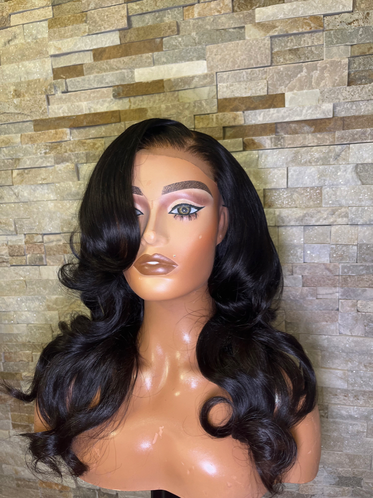Custom Closure Wig Construction