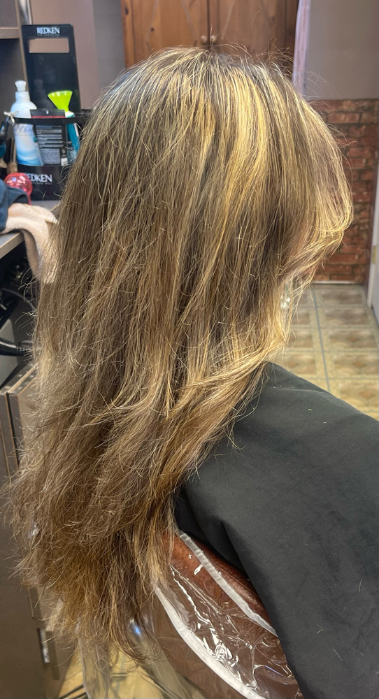 Balayage/ Hilights