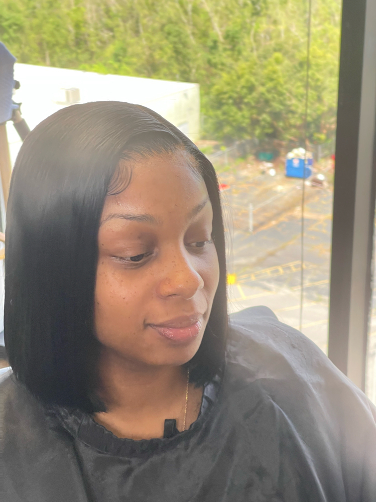 Frontal Quickweave On Natural Hair