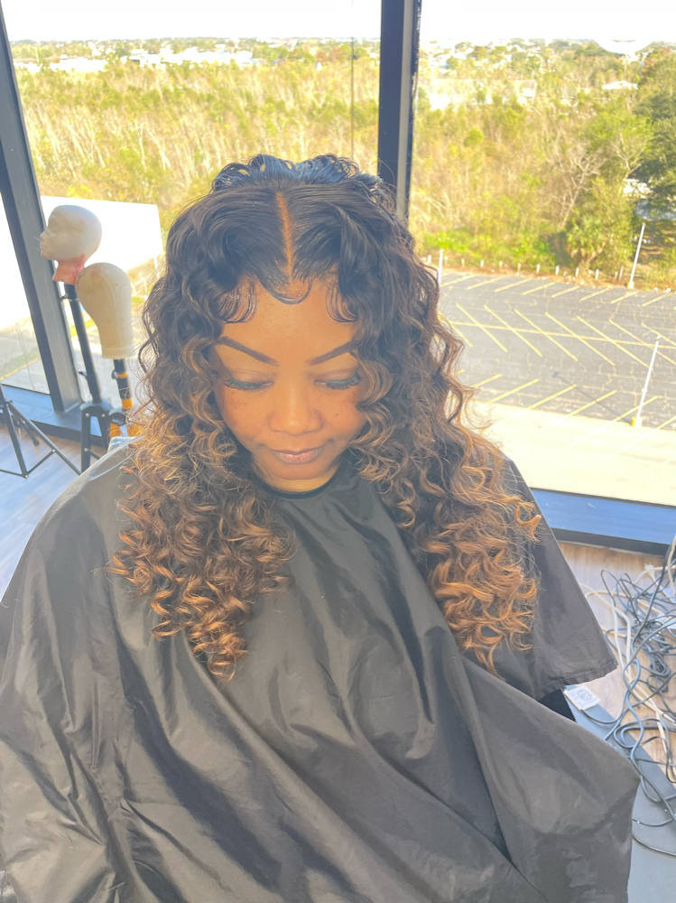 Closure Quickweave On Natural Hair