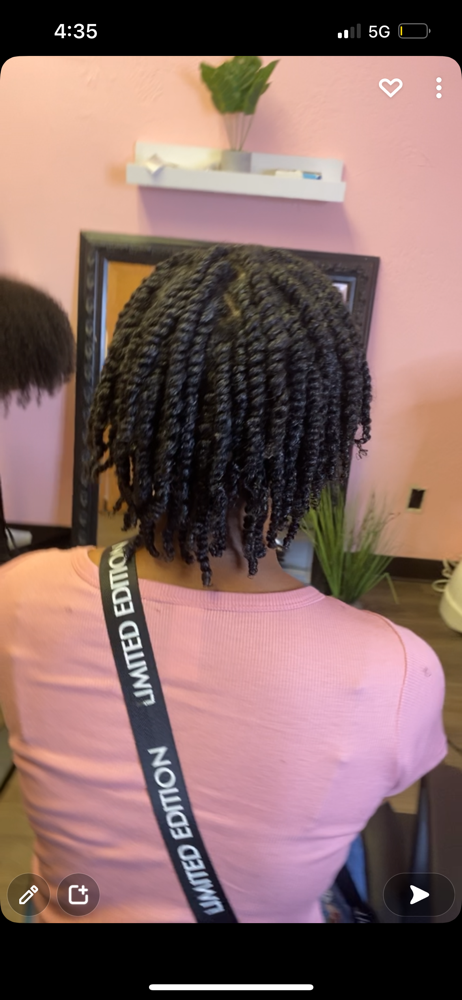 2 Strand Twist Medium