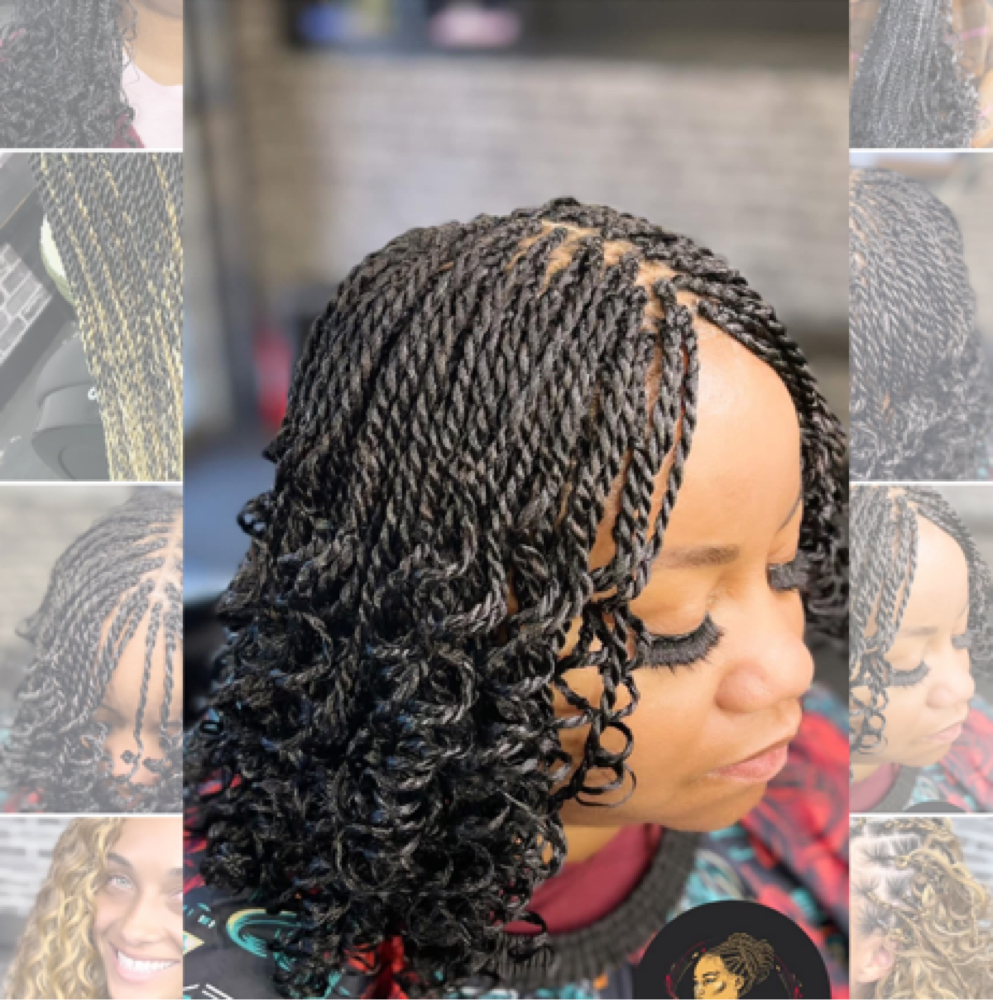 Bob Senegaless Twist at Jartu's Braids beauty bar π±π· in Monroe, LA