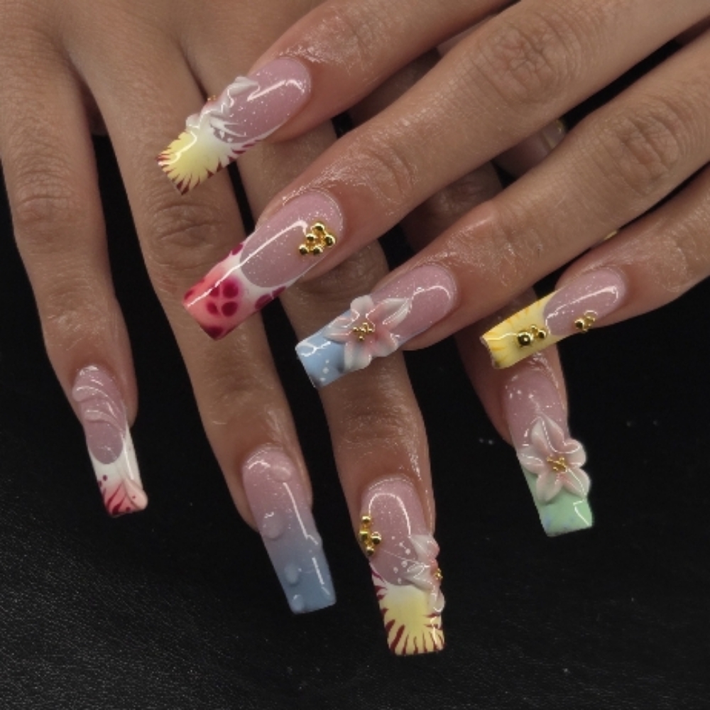 Maximum nail art at Nw2d Fayetteville in Fayetteville, AR