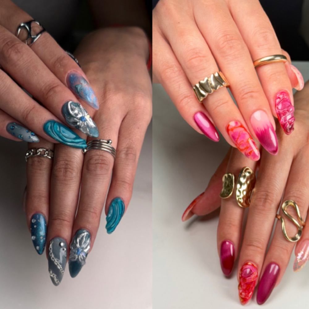Design  Tier 8 at CHIC NAILS in San Antonio To, TX