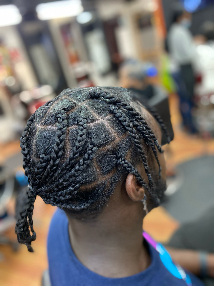 Men’s Box Braids