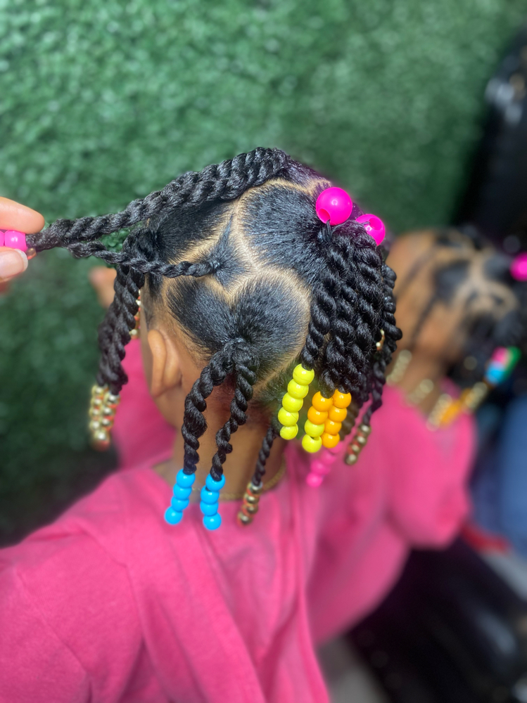 Kids Freestyle Braids (or Twists)