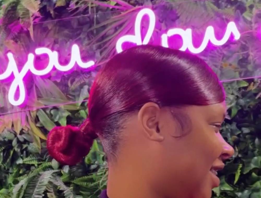 Love Knot or Ponytail w/ Swoop