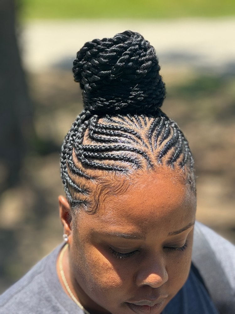 Braided Ponytails