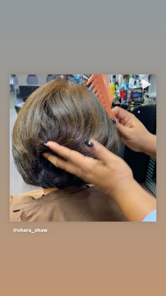 Layered Cut at S.S Beauti and Image Studio in Pelham, AL