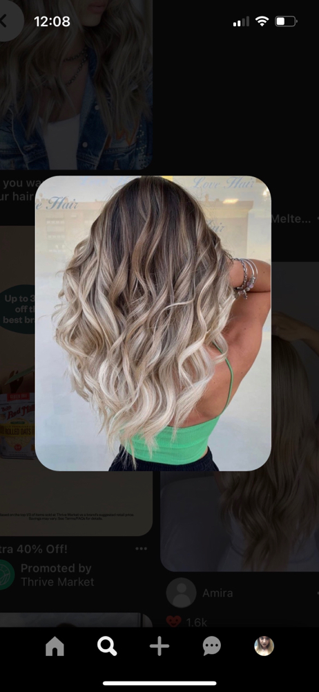Balayage ( Long Hair )
