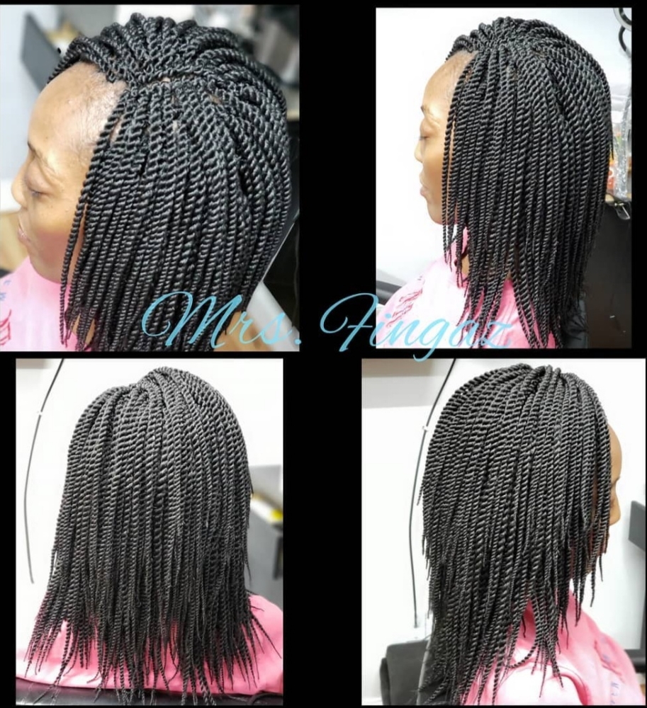 Normal Size Braids/twist Crochet