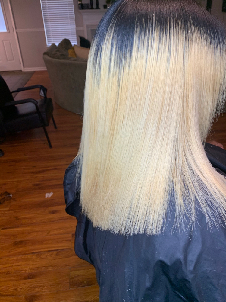 Blow Out/Silk Press at Winter Samone Hair And Makeup Artistry in Charlotte, NC