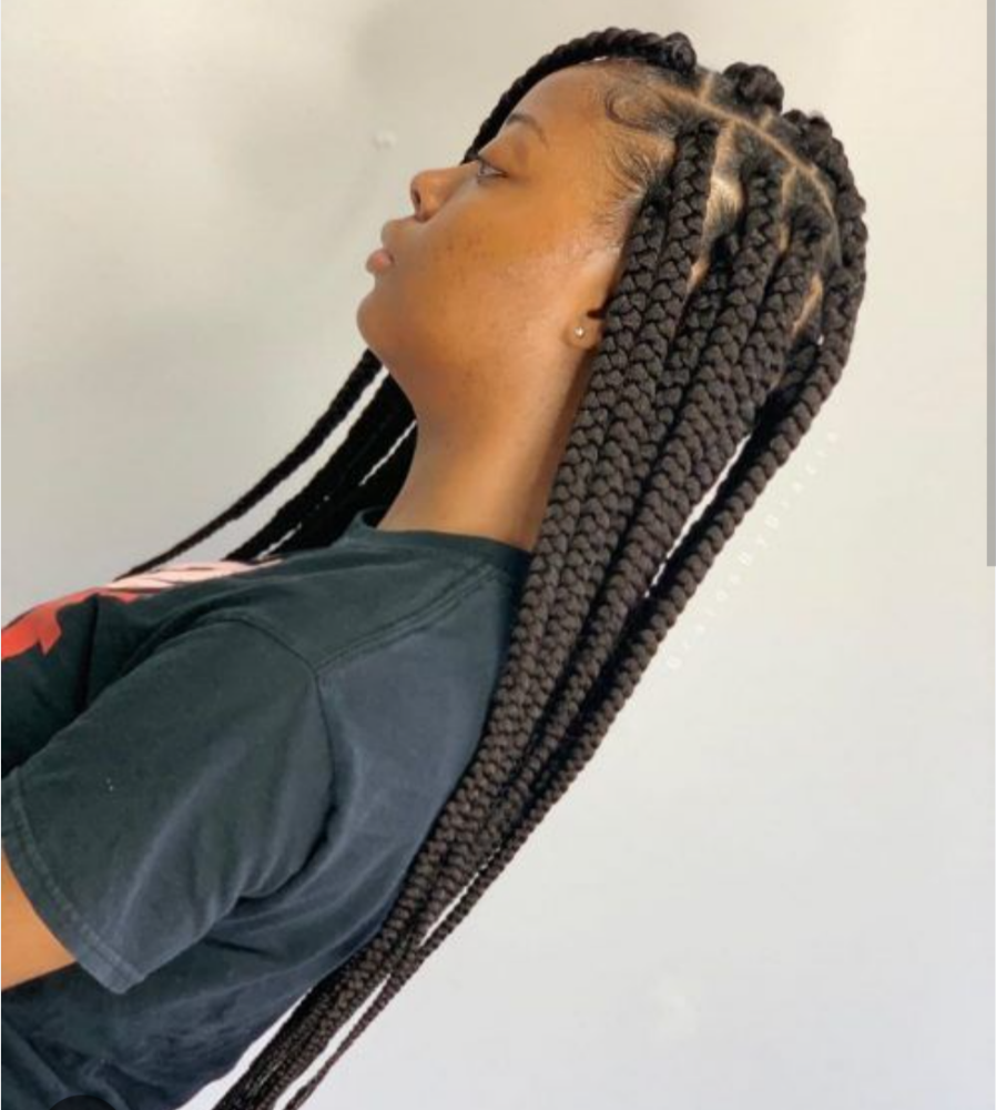 Traditional Braid at Vicky's Hairbraiding in Frederick, MD