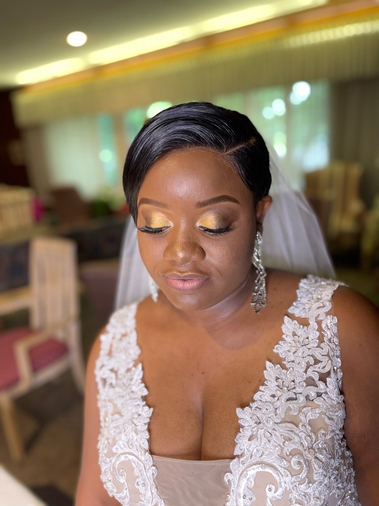 Bride makeup