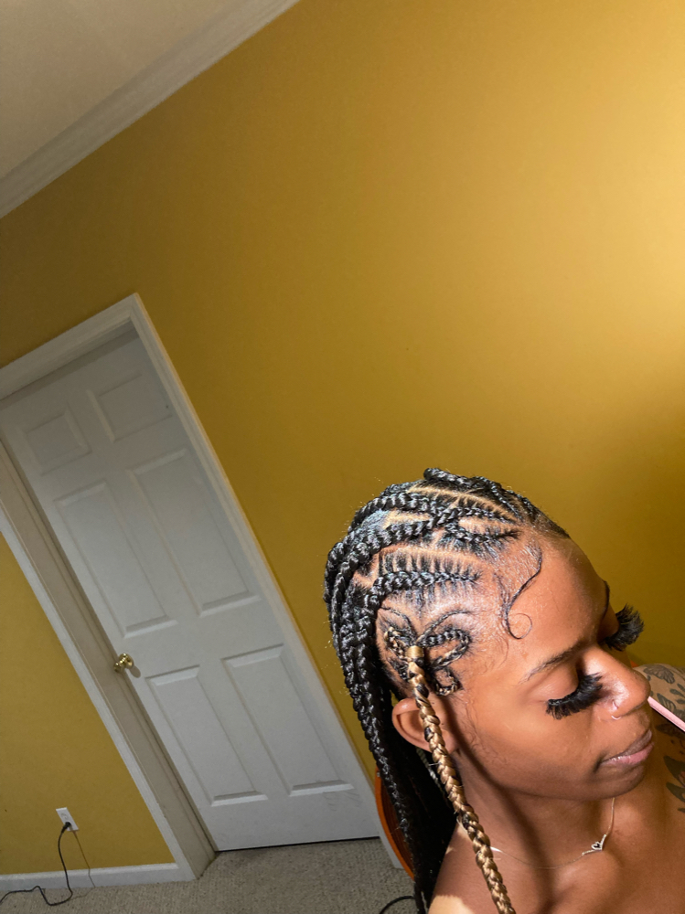 Large Tribal Braids