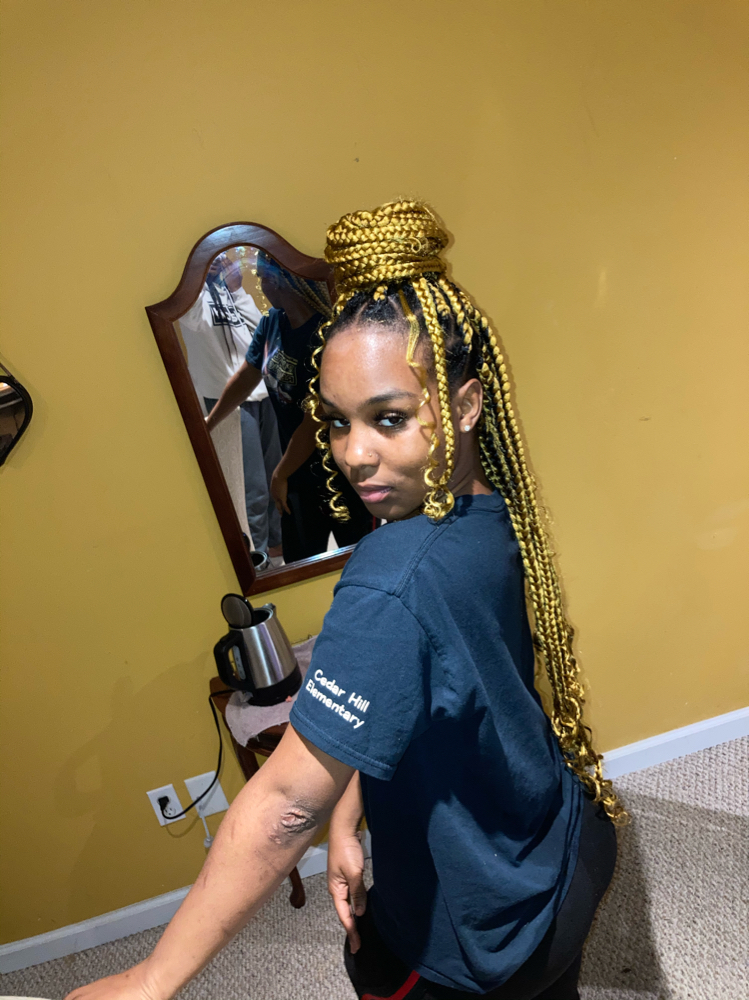 Boho Box Braids