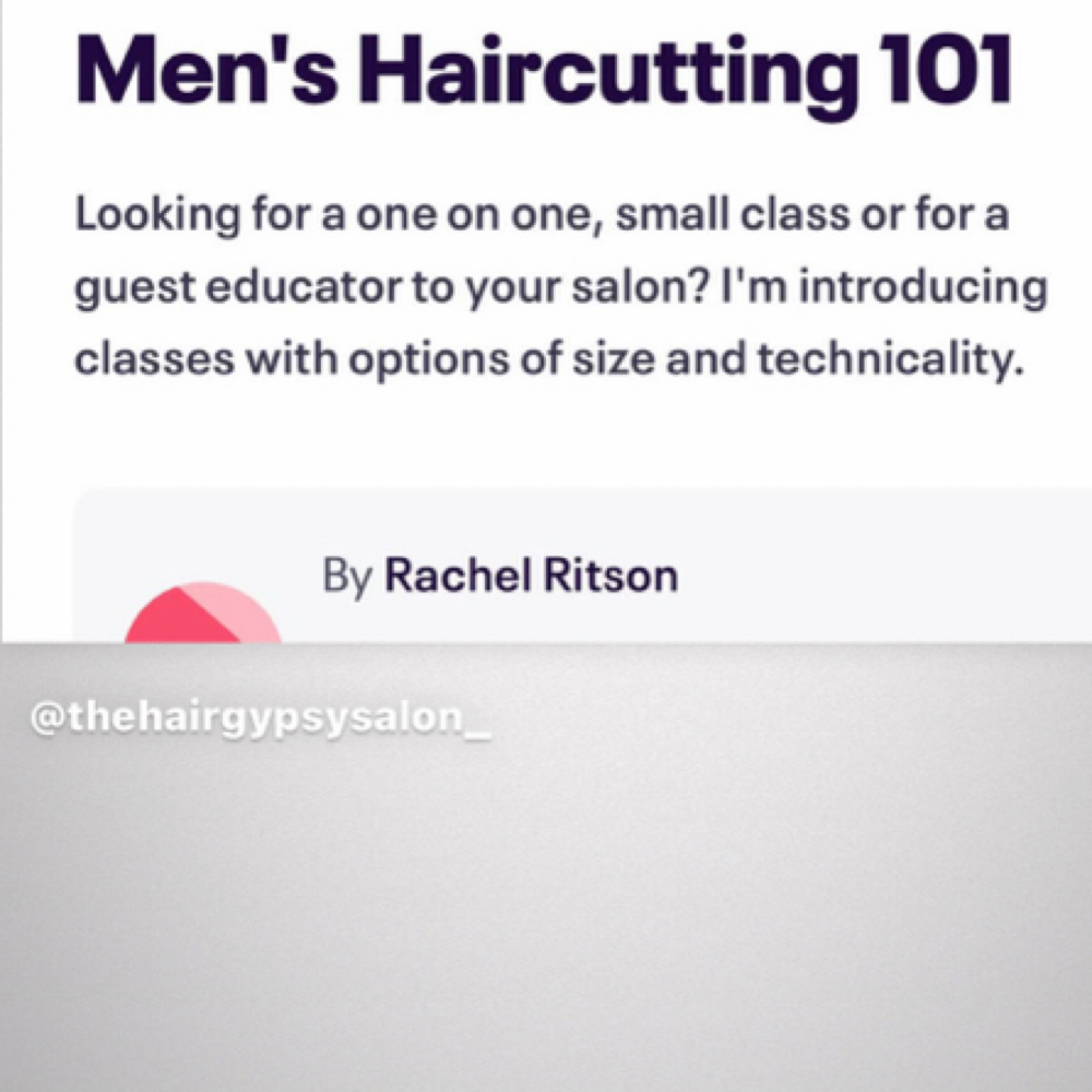 Education Class at The Hairgypsy Salon in Atlanta, GA
