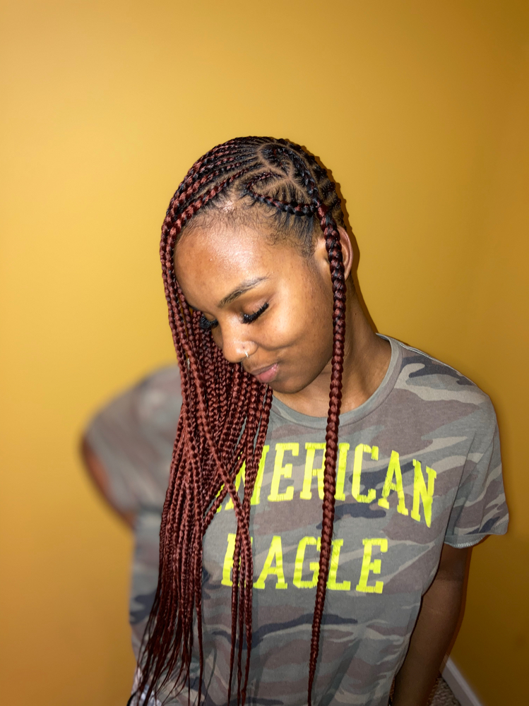 Medium/small Lemonade Braids