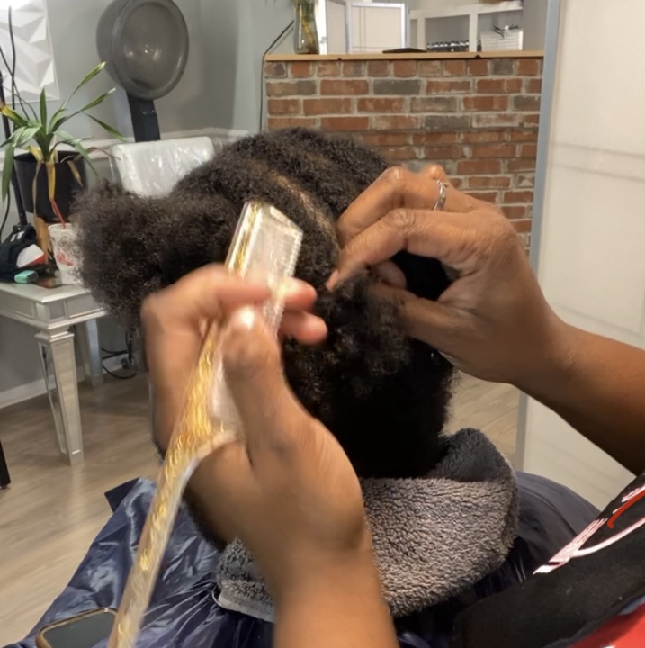 Natural Braid Take Down
