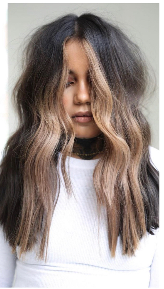 Blonde (Fringe) Money Piece at Haiir By Samm in Bakersfield, CA