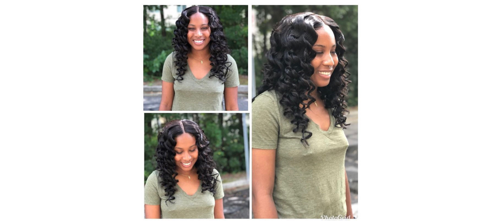 Get “laced” closure Sew-in