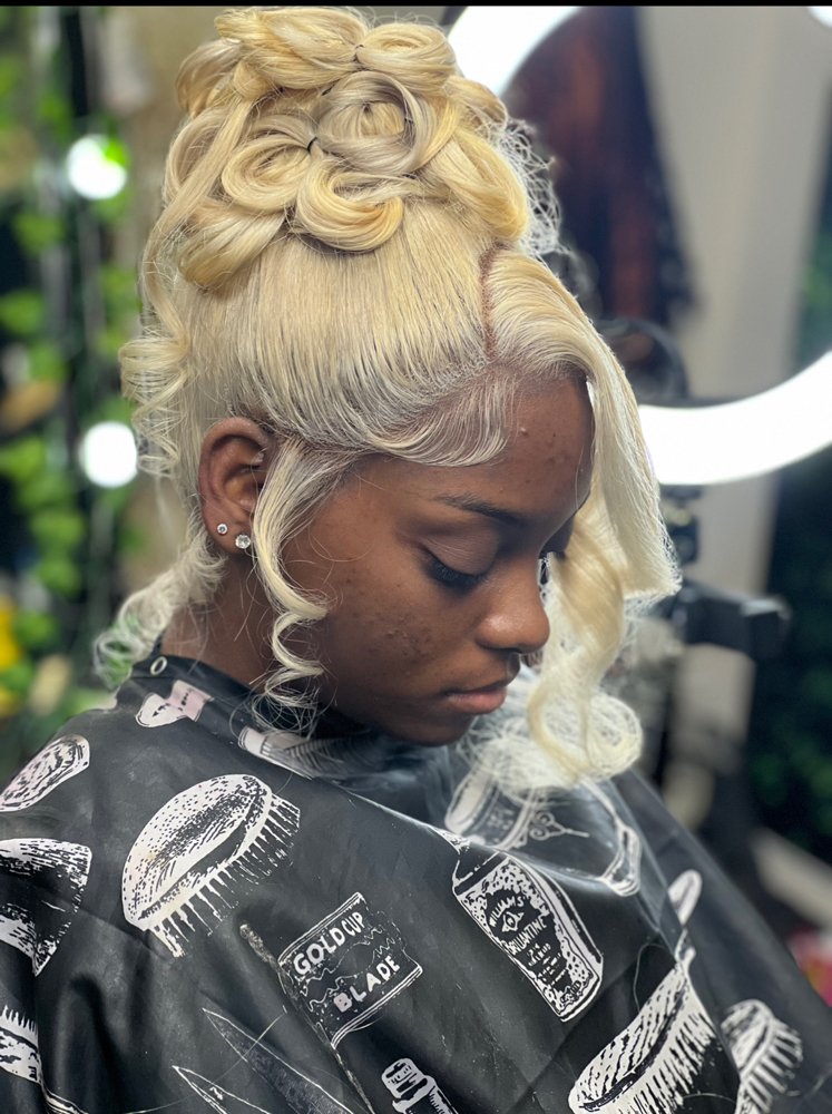 Double Frontal Ponytail