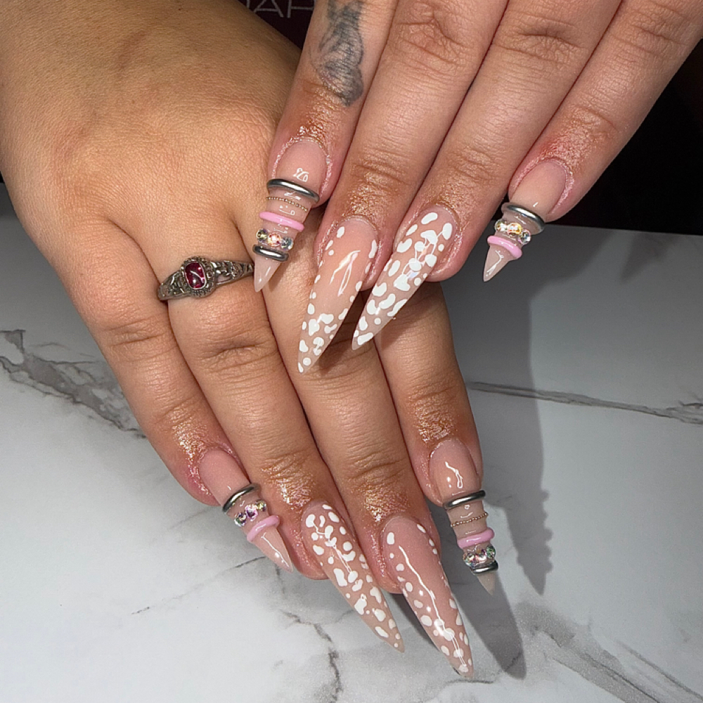 X-Long Acrylic Full Set at Velvet & Vine Salon Spa in Asheboro, NC