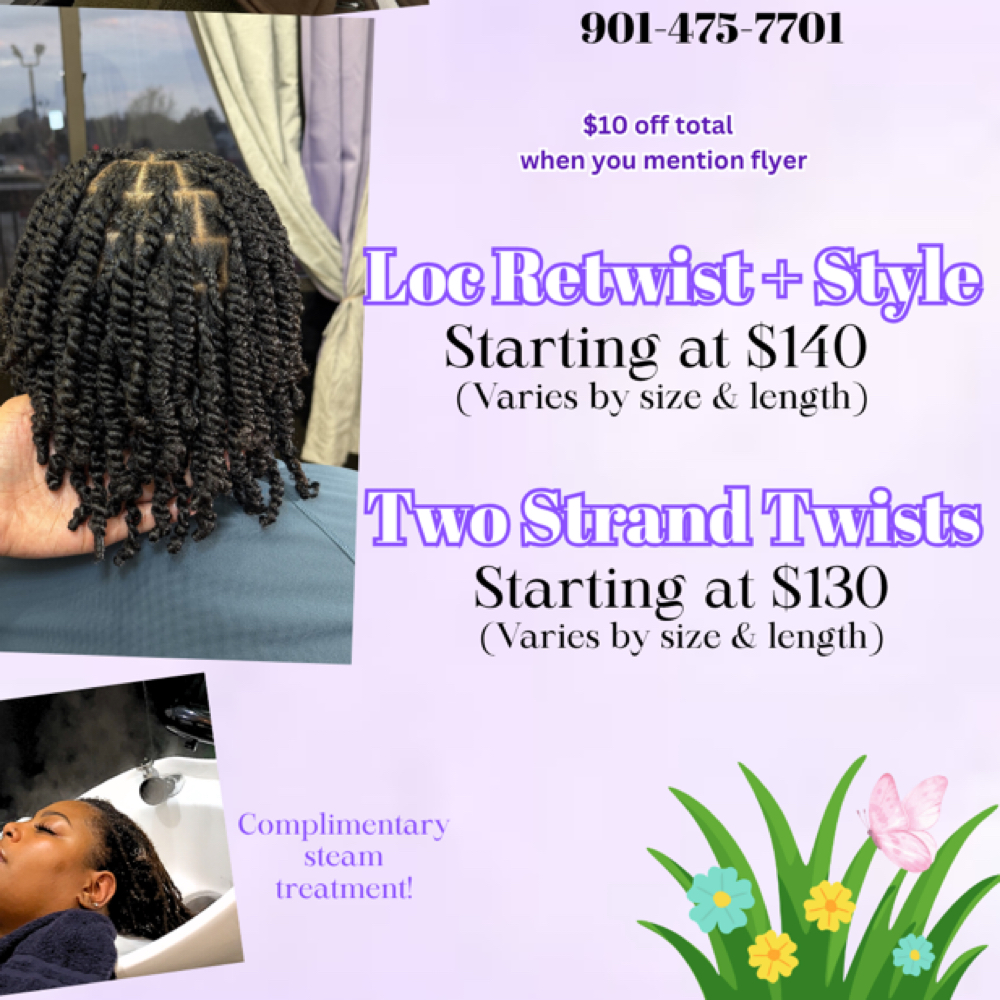 Spring Mini Twists 🌸 at Intrinsting Styles in Addison, TX