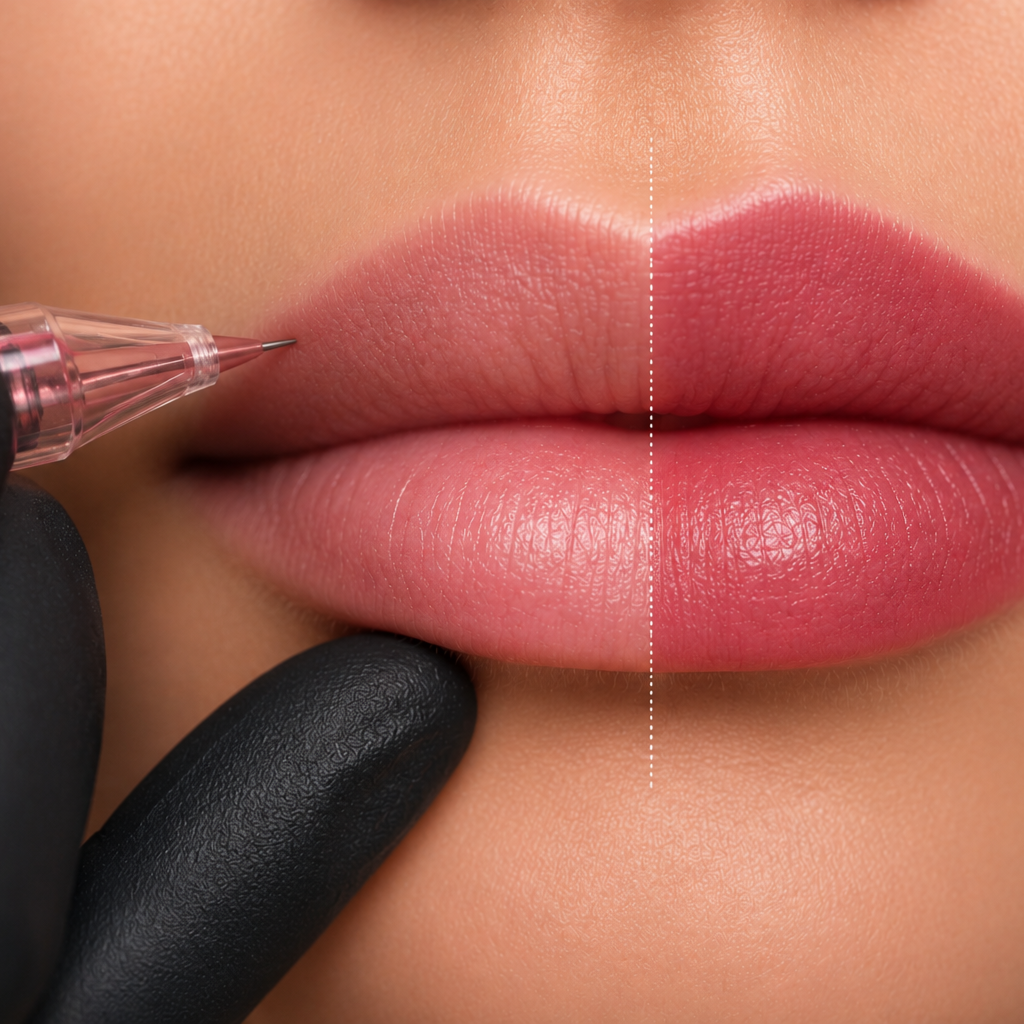 Lip Blush (Touch-Up) at Unveil PMU Studio in new york, NY