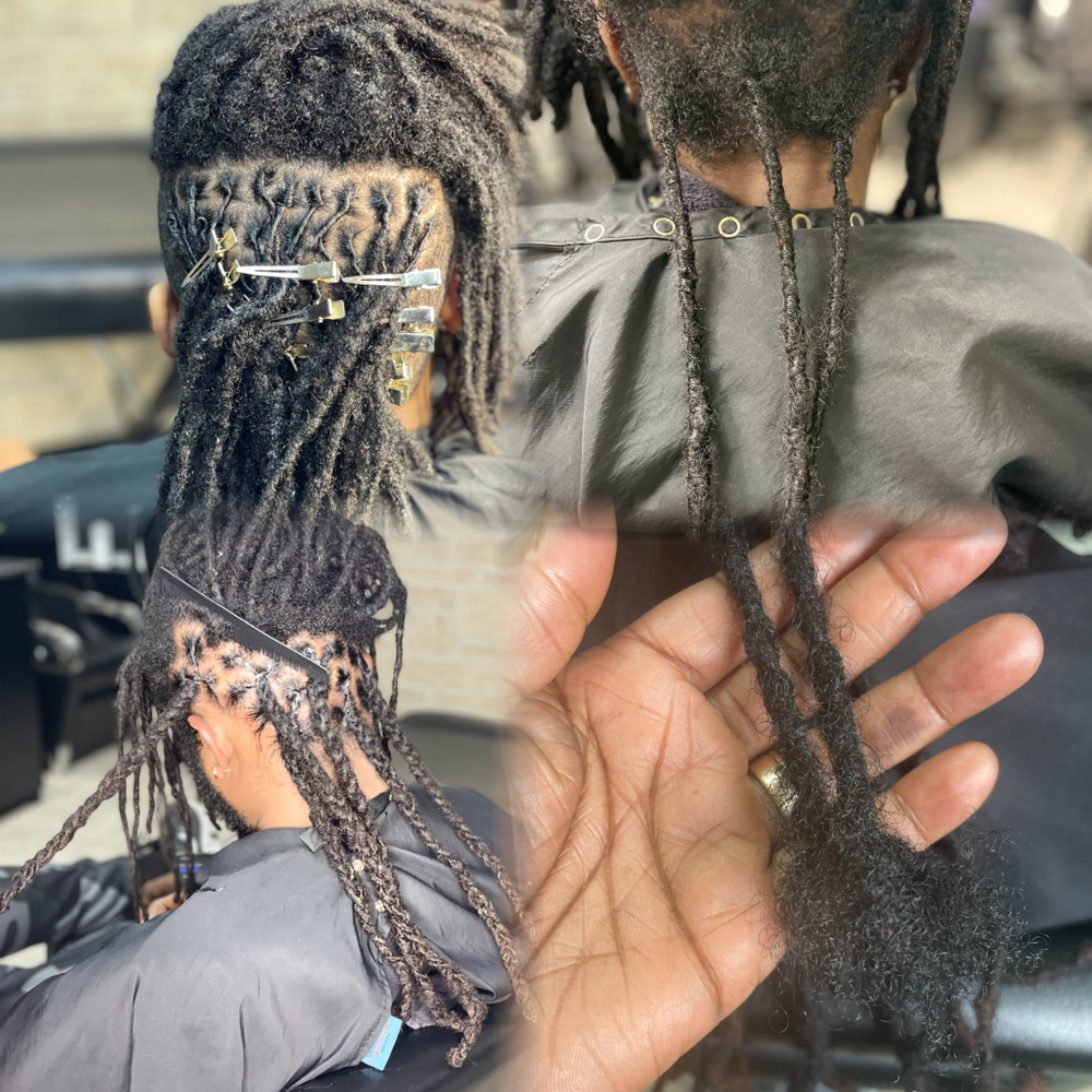 LOC RETWIST WITH REPAIRS