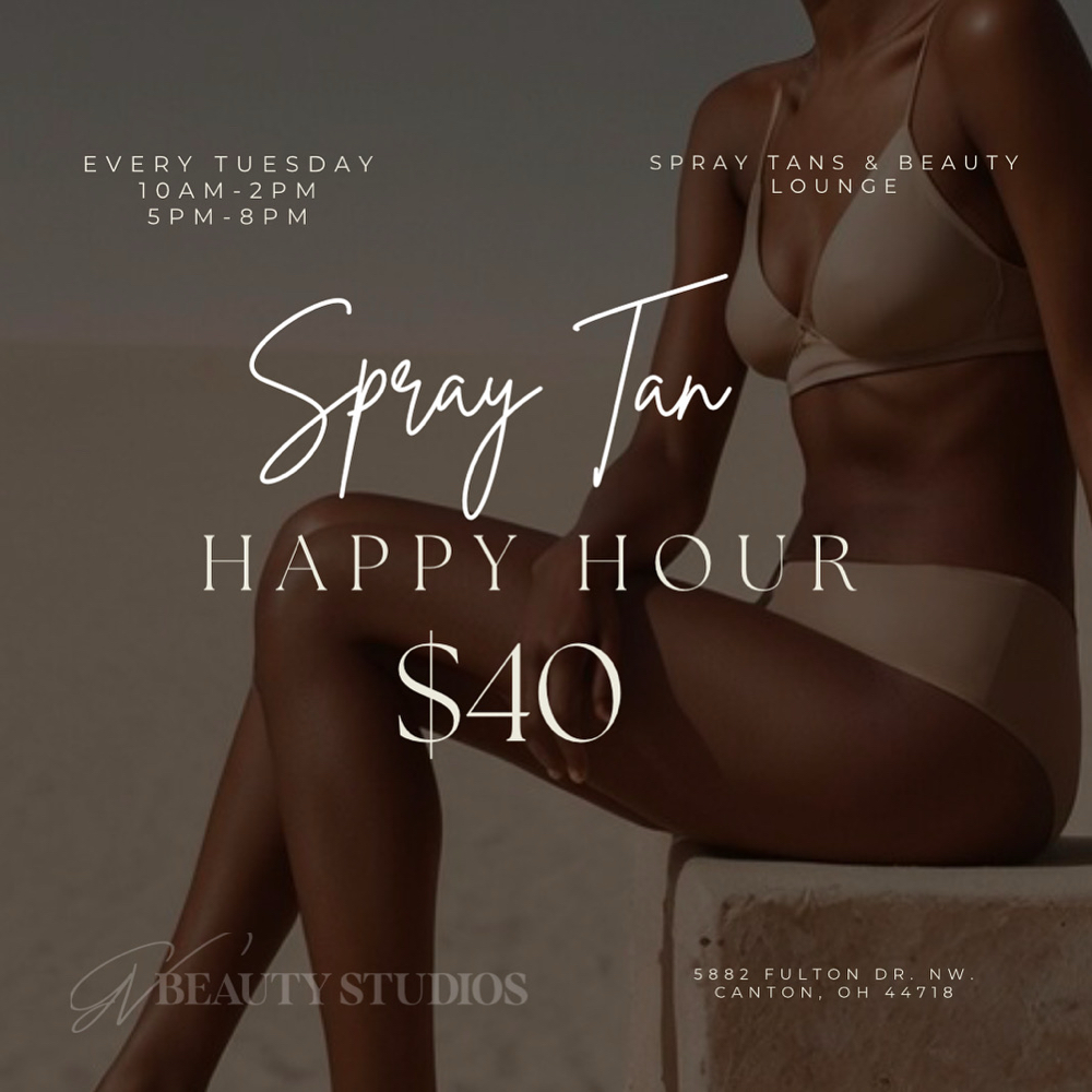 Tuesday Happy Hour Tans