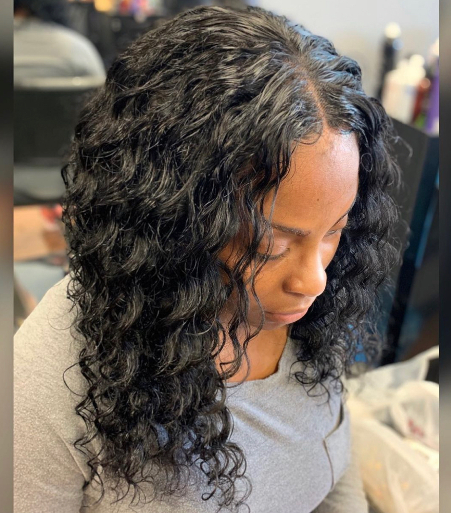 Tighten Sew-In Shampoo and Style