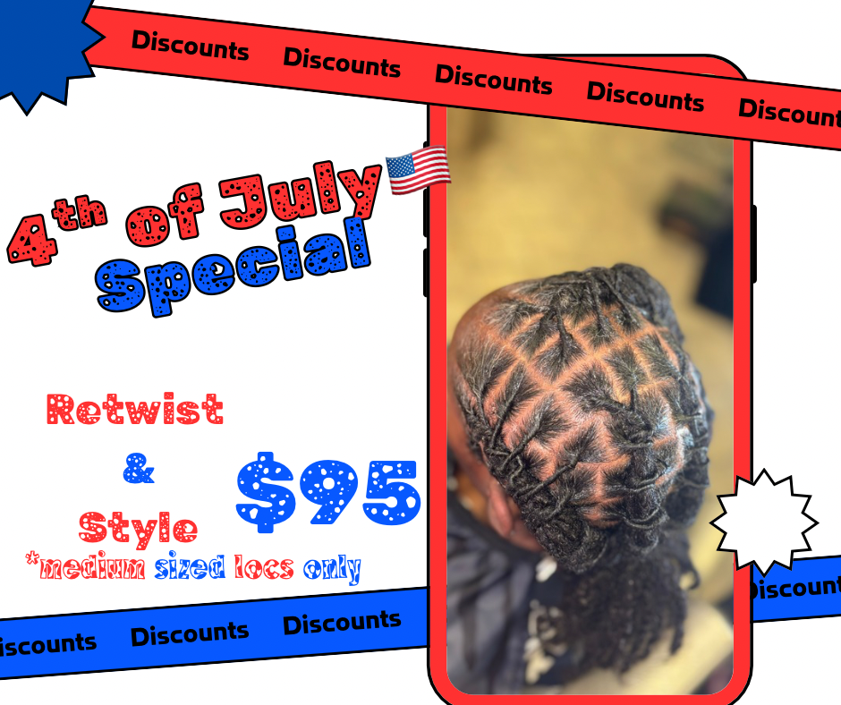 Retwist & Style‼️JULY 🇺🇸SPECIAL‼️