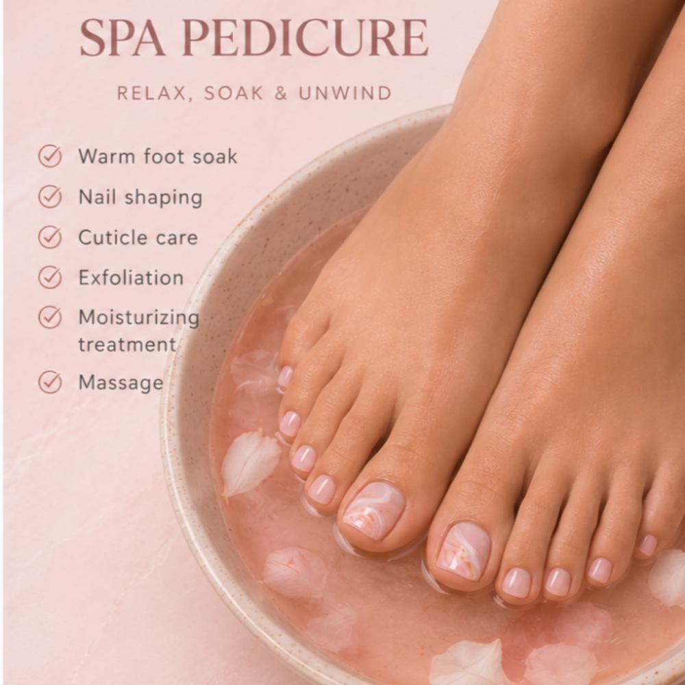 Luxury Spa Pedicure at Polished Luxury in Kearney, NE