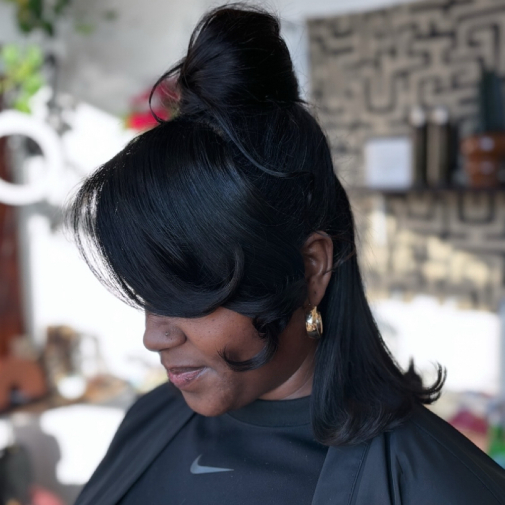 Up-Do Or Quick Weave (install) at TTBH LUX in College Park, MD