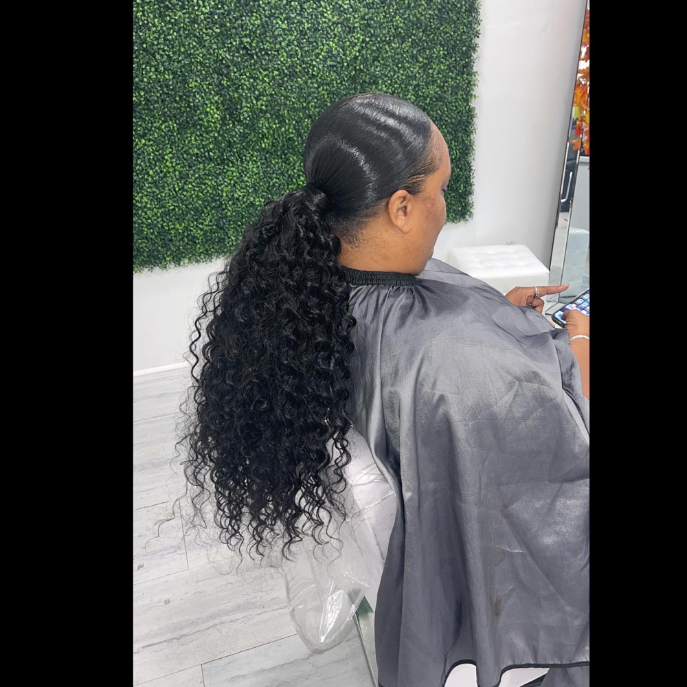 Sleek Ponytail