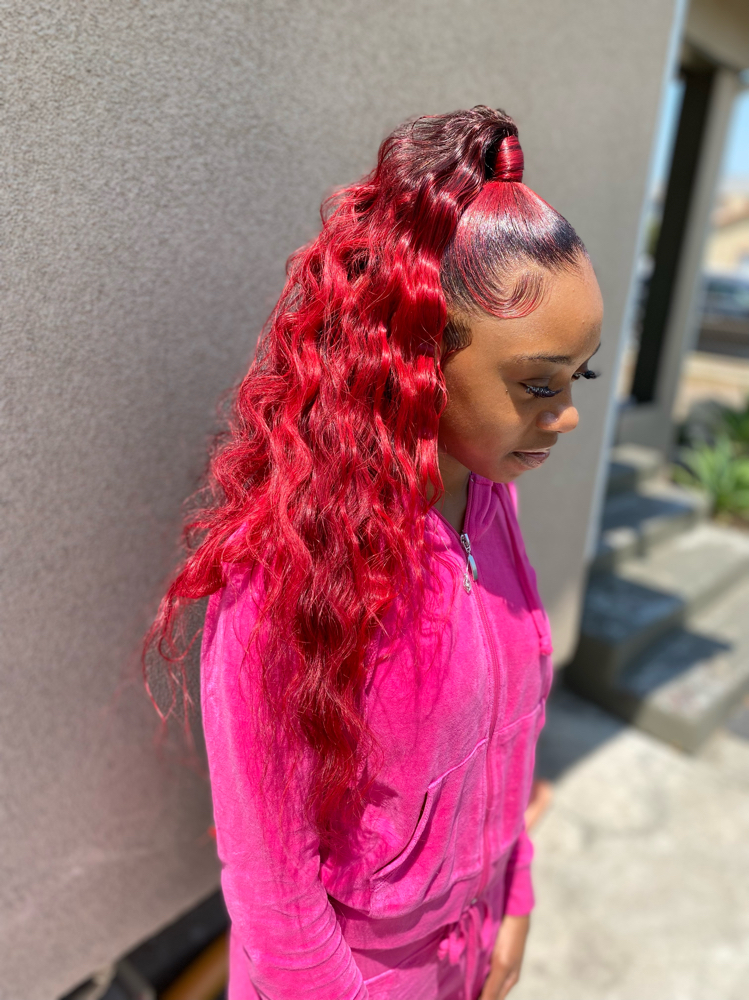 Half Up Half Down