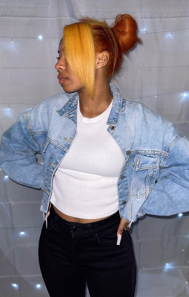 Full Head Of Color (natural Hair)