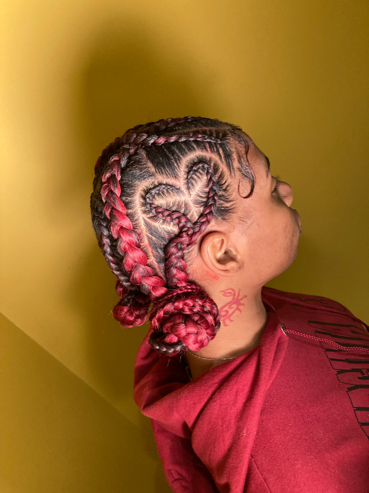 Freestyle Feed In Braids