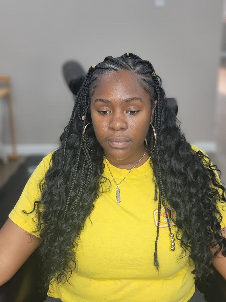 Half Feed Ins Half Quickweave