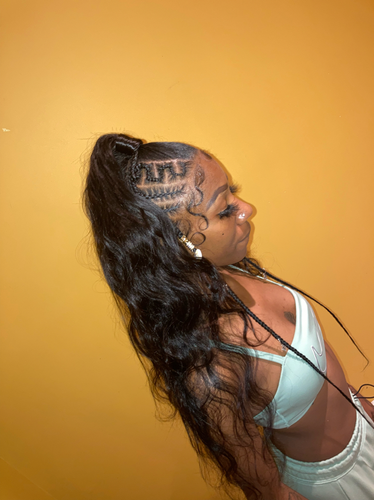 Half Up Half Down