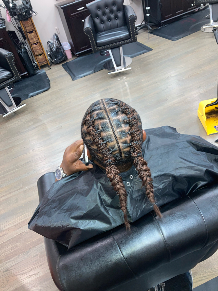 Plaits W/ Hair Added