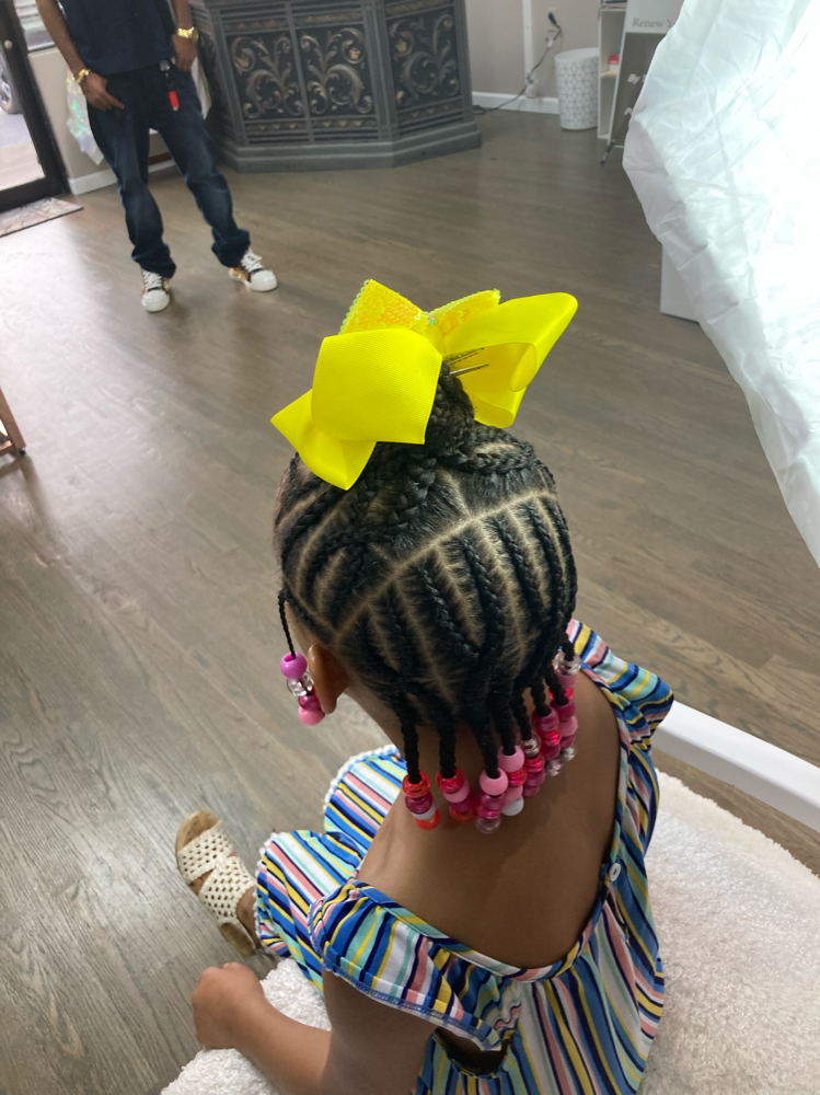 Kids Braids No Hair Added