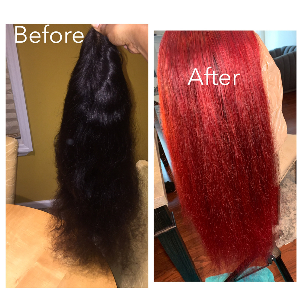 Wig/bundle Coloring