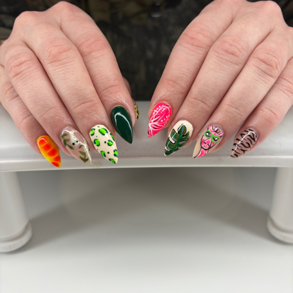 Nail Art at Blush Salon in Chesaning, MI