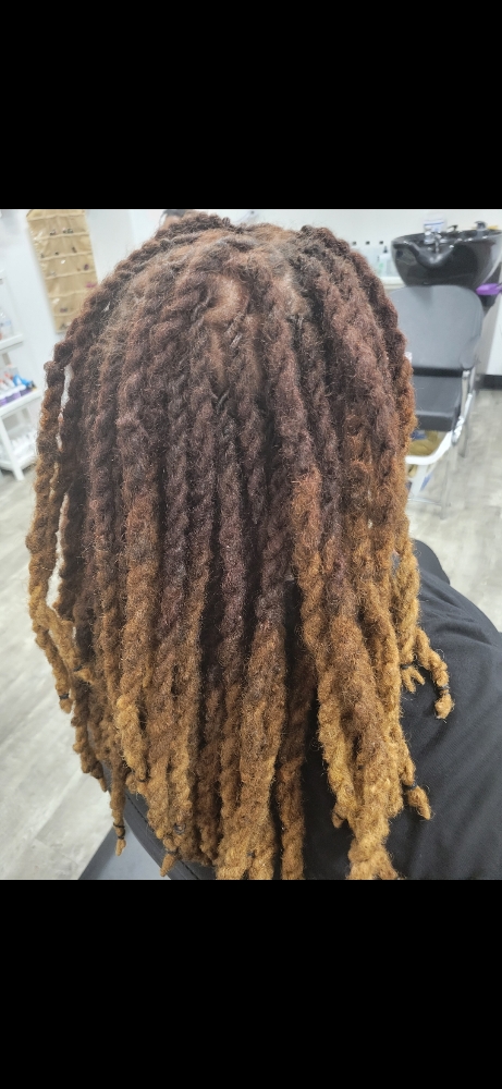 Loc Maintenance & 2 Strand Twist