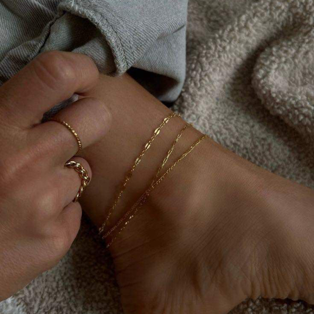 Permanent Jewelry Anklet at MoonIvy Beauty in Warner Robins, GA