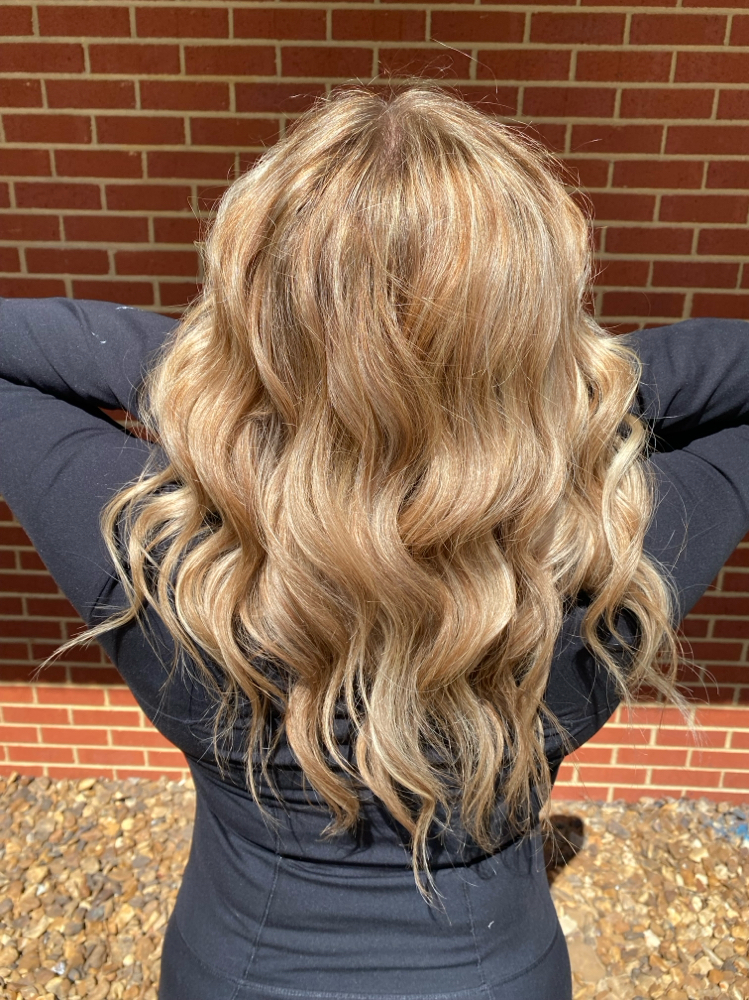 Curls or Flat Iron Style at Refined by Chelsea in Kingsport, TN
