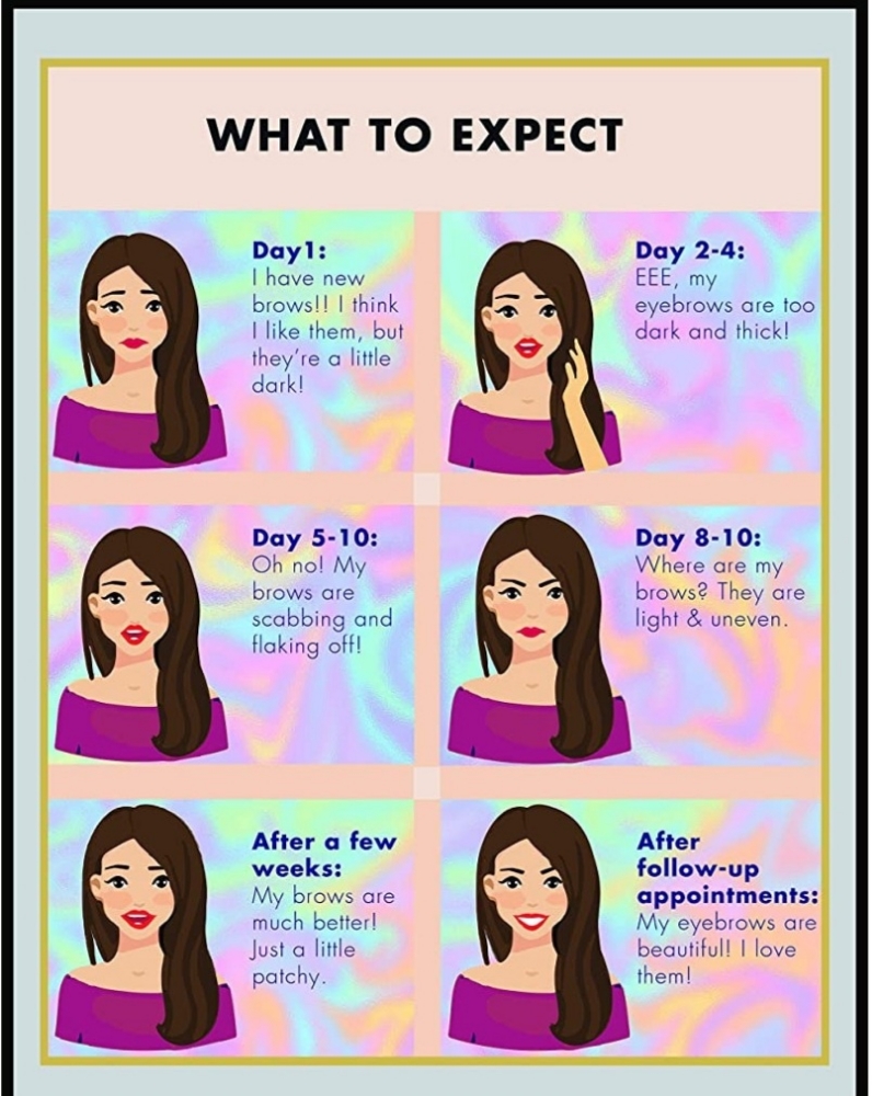Permanent Brow :Touch Up 6-8 Weeks
