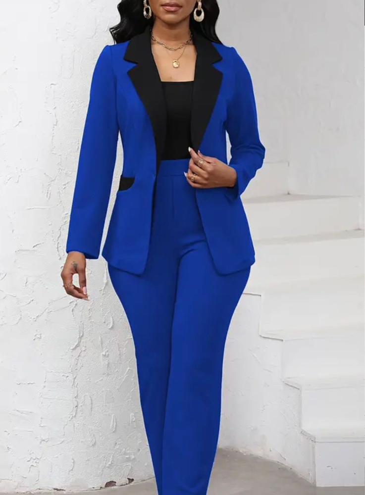 Blue Two Piece Set